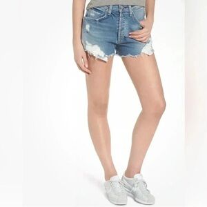 McGUIRE Georgia Women's Blue Denim Shorts High-Rise Size 27